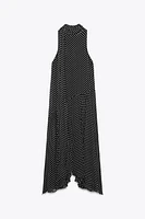 ZW COLLECTION HALTER POLKA DOT DRESS