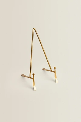 GOLD METAL DISPLAY STAND