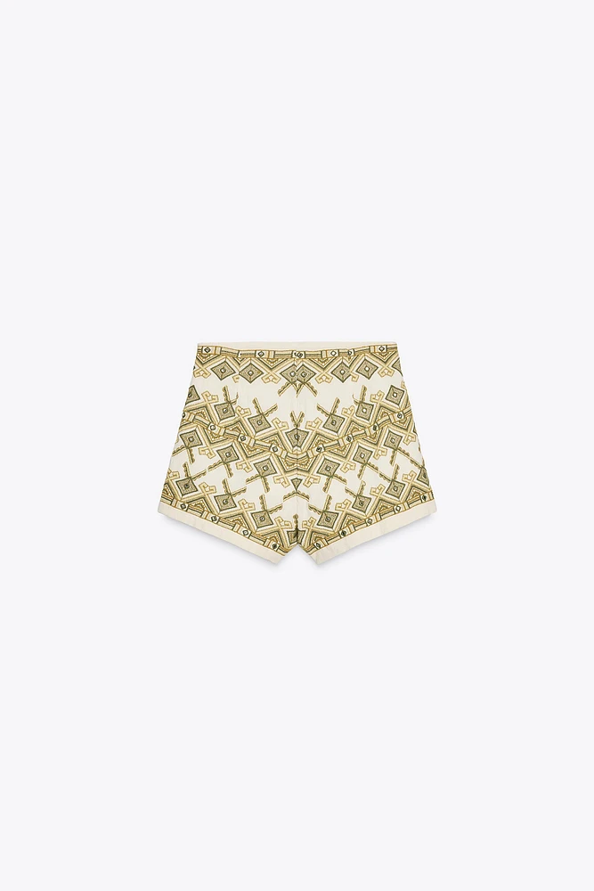 BERMUDA BRODERIES MIROIRS