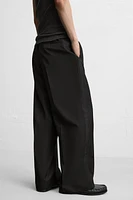 RELAXED FIT PANTS WITH STRIPE