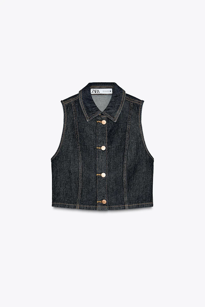 Z1975 SHORT DENIM VEST