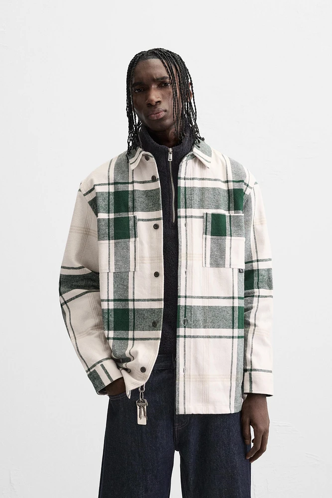 PLAID FLANNEL SHIRT