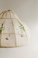 EMBROIDERED SISAL MESH DOME