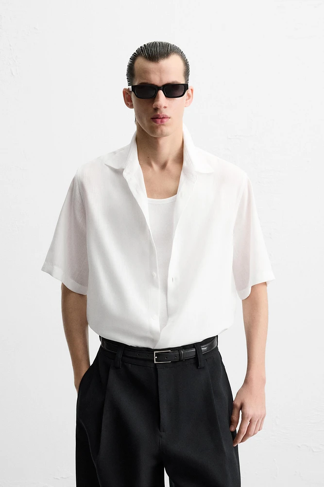 CHEMISE À IMPRIMÉ ABSTRAIT