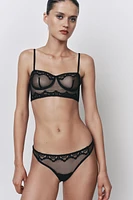 MESH LACE PANTIES