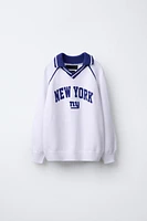 NEW YORK GIANTS © NFL KNIT SWEATER