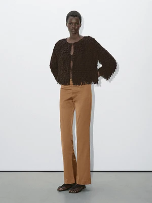 Cardigan en maille à franges - Studio