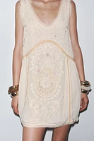 ZW COLLECTION EMBROIDERED DRESS