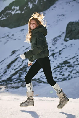 RECCO® TECHNOLOGY WATER RESISTANT AND WIND PROTECTION DOWN JACKET SKI COLLECTION
