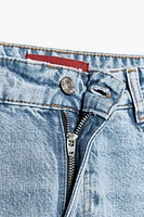 JEAN Z1975 SLIM FLARE TAILLE BASSE LONG LENGTH DÉCHIRÉ