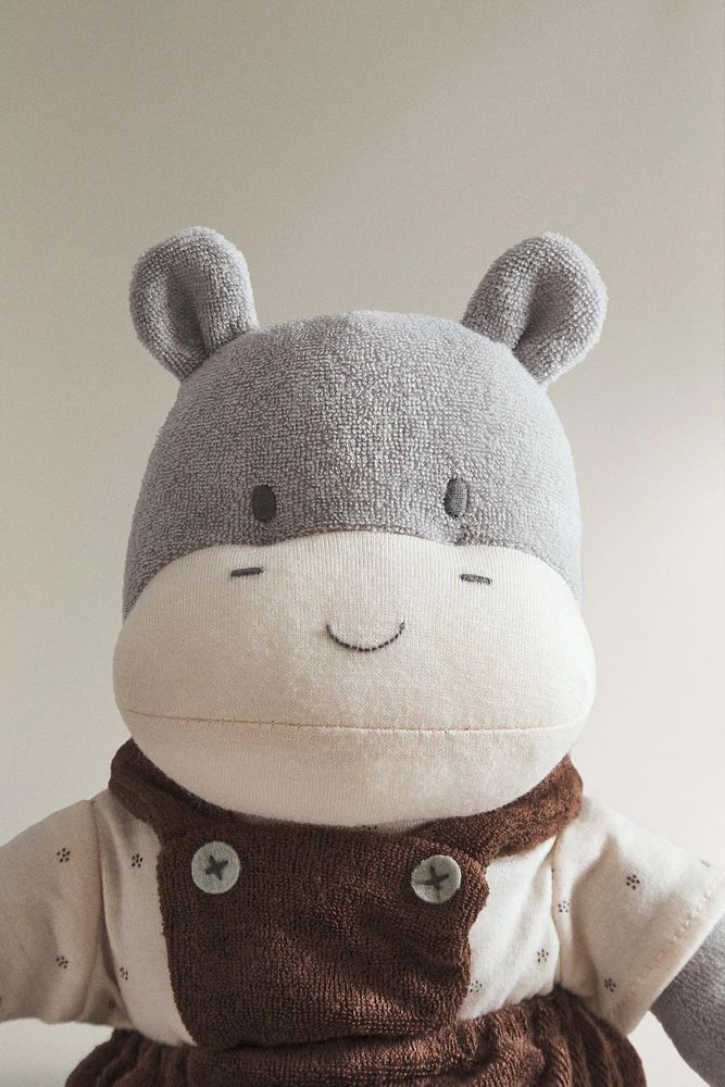 PELUCHE ENFANT HIPPOPOTAME MUSICAL