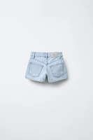 RIPPED DENIM SHORTS
