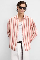 CHEMISE FLUIDE RAYURES