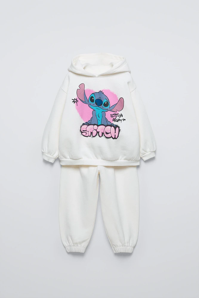 LILO & STITCH © DISNEY SWEATSHIRT AND JOGGERS MATCHING SET