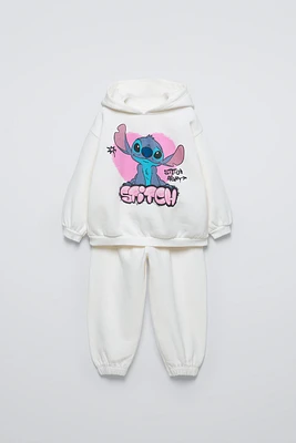 LILO & STITCH © DISNEY SWEATSHIRT AND JOGGERS MATCHING SET