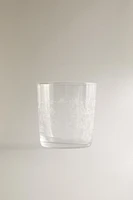TRANSFER GLASS TUMBLER