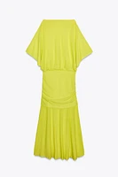 ROBE LONGUE EN MAILLE UNIE