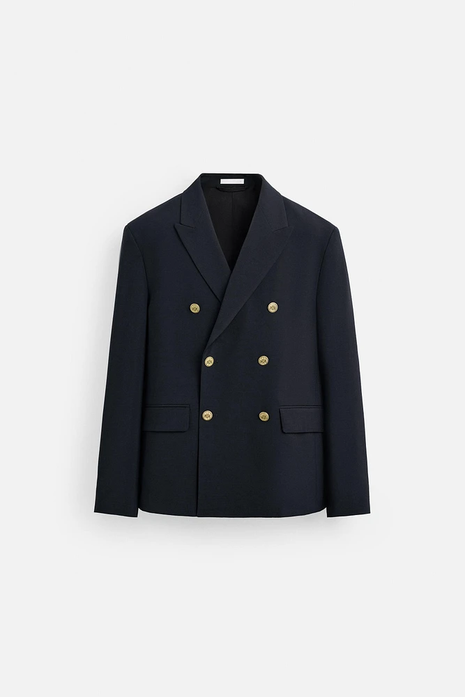 BLAZER CROISÉE BOUTONS