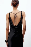 ZW COLLECTION SATIN LONG DRESS