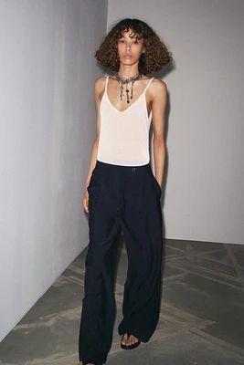 ZW COLLECTION PLEATED PANTS