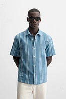 CHEMISE STRUCTURÉE À RAYURES