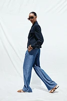 WIDE LEG PANTS WITH LOOPS