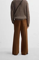 KNIT PANTS WITH BELT X NANUSHKA