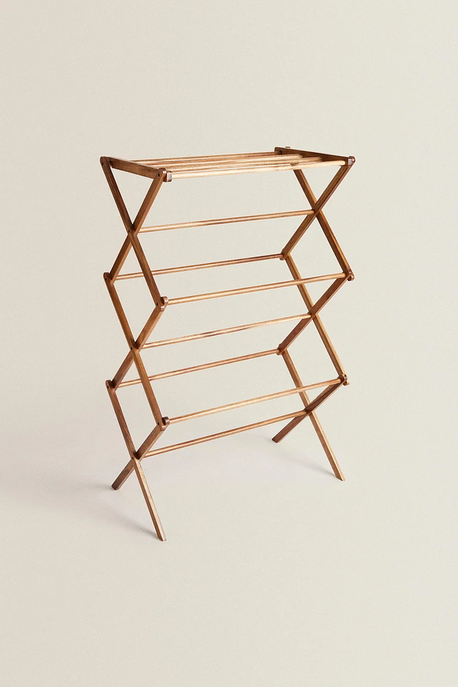 ÉTENDOIR VERTICAL PLIABLE BOIS
