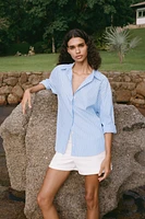 BASIC POPLIN SHIRT