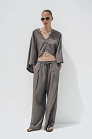 ASYMMETRIC CAPE KIMONO