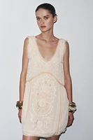 ZW COLLECTION EMBROIDERED DRESS
