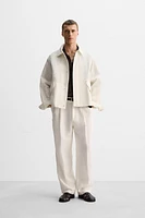 LIMITED EDITION COTTON-LINEN JACKET