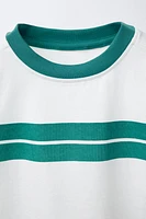 JOGGING TEXT T-SHIRT