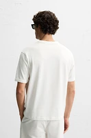 T-SHIRT INSCRIPTION RIB