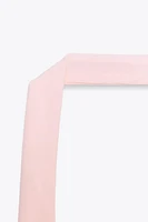 BOW HALTER TOP