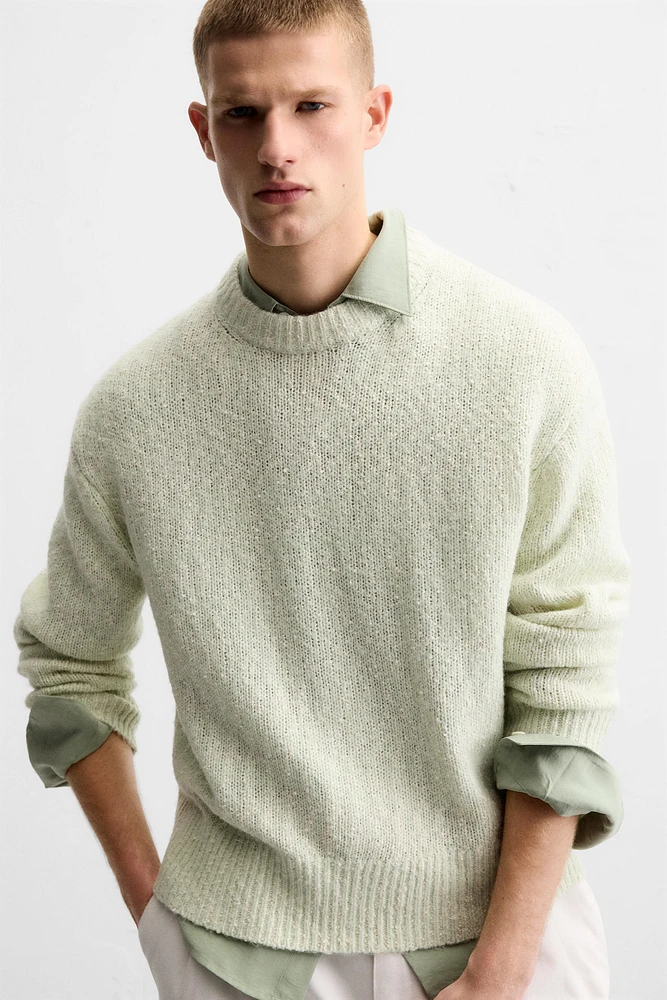 IRREGULAR TEXTURE SWEATER