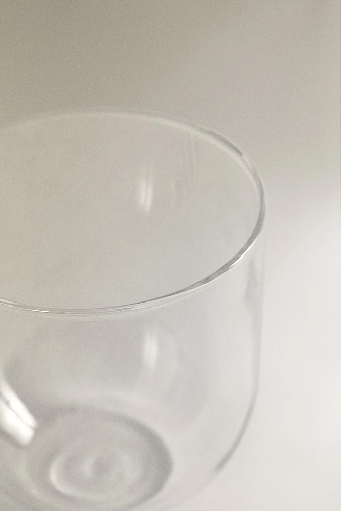TASSE BOROSILICATE ANSE SPIRALE