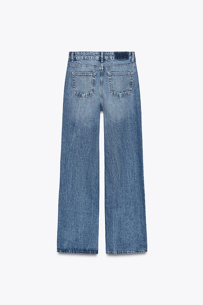 STRAIGHT LEG FULL LENGTH Z1975 JEANS WITH A HIGH WAIST