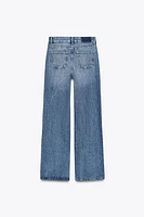 STRAIGHT LEG FULL LENGTH Z1975 JEANS WITH A HIGH WAIST