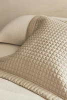 MICROFIBER PILLOW SHAM FOR QUILT