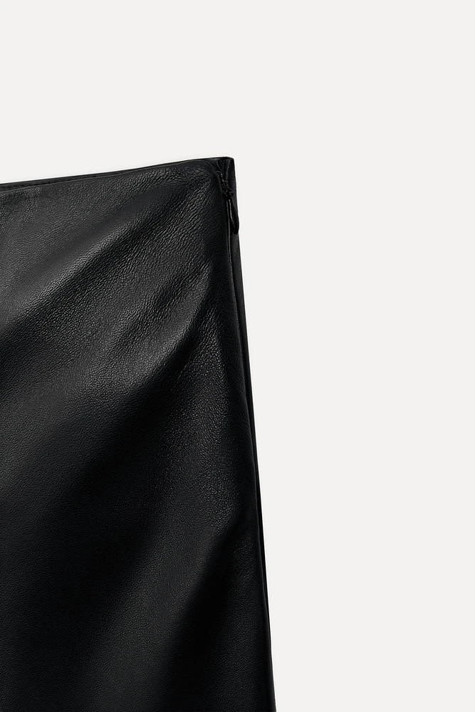 FRONT SEAM LEATHER PANTS 50TH ANNIVERSARY