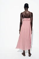 MIDI DRESS WITH APPLIQUÉS