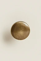 ROUND GOLD DOOR KNOB (PACK OF 2)