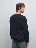 Pull en maille 100 % laine mérinos