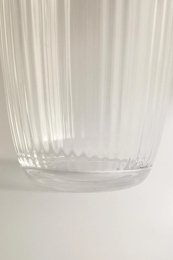VERRE À SODA LIGNES