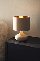 SMALL CERAMIC BASE TABLE LAMP