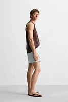 PRINTED MID-LENGTH SWIMSUIT