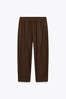 PANTALON BOUFFANT AVEC LIN