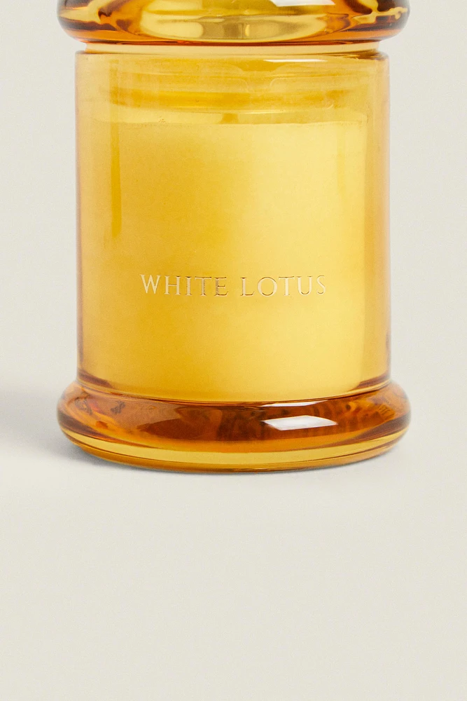 (45 G) BOUGIE PARFUMÉE WHITE LOTUS