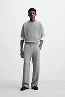 TEXTURED JOGGER PANTS